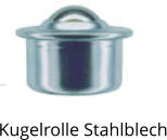 Kugelrolle Stahlblech